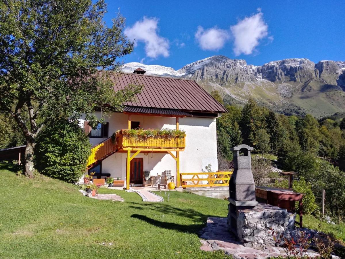 Apartma Humar Kobarid Buitenkant foto